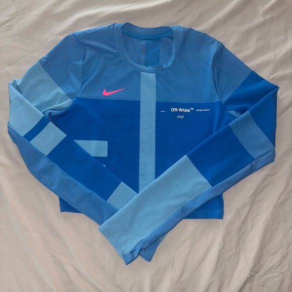 OFF-WHITE x Nike Women's Easy Run Top Small - Picture 1 of 4